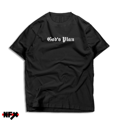 Camiseta Oversized "God's Plan" na internet