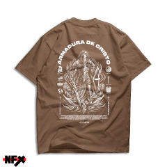 Camiseta Oversized "Armadura de Cristo" na internet