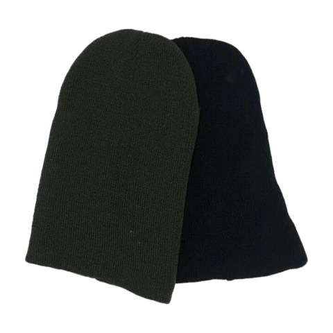 GORRO TEJIDO DOBLE DE LANA