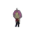 Pingente Naruto "Obito e Sakura" Níquel Resinado - comprar online