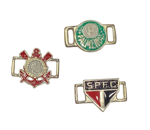 Pulseira "Time de Futebol" níquel com resina