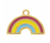 Pingente "Arco Íris" Níquel com Resina e Dourado com Resina - comprar online