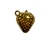 Pingente "Morango" Níquel e Dourado - comprar online