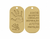 Pingente Masculino "Respeito" Níquel e Dourado - comprar online