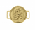Pulseira Medalha "São Jorge" Dourado, Niquel e Preto