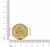 Pulseira Medalha "São Jorge" Dourado, Niquel e Preto - comprar online