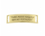 Pulseira Masculina "Tudo posso Naquele que me fortalece" Níquel e Dourado - comprar online