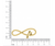 Pulseira Infinito "Fé" Níquel e Dourado na internet