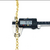 Corrente Losango 1.5mm Quadrada - Dourado - 25 metros - Bia Bijou