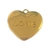 Pingente Coração "Love" Dourado e Níquel - comprar online