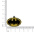 Pingente "Batman" Preto com Resina - comprar online