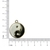Pingente "Yin Yang" Níquel com Resina - Bia Bijou