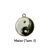Pingente "Yin Yang" Níquel com Resina - comprar online