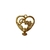 Pingente "Pomba da Paz" Dourado