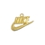 Pingente "Nike" Dourado