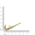 Pingente "Nike" Dourado - comprar online