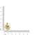 Pingente "Espirito Santo" Dourado - comprar online