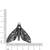 Pingente "Mariposa Caveira" Níquel - comprar online