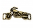 Imagem do Pulseira Masculina "Moto" Níquel, Dourado, Preto e Ouro Velho