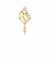 Pingente Terço "Nossa Senhora" Níquel e Dourado - comprar online
