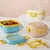 Marmita Lancheira Infantil Adulto Delicius 3 Divisorias C/ Talheres Microndas