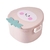 Lancheira Marmita Plástica Formato de Moranguinho Infantil Adulto Com Adesivo 3D e 2D - Solaria Store Utensílios Domésticos, Brinquedos e Decoração.