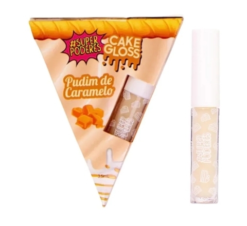 Cake Gloss Pudim de Caramelo - Super Poderes