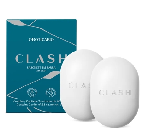 Sabonete em Barra Clash 2x80g