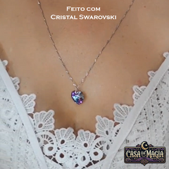 Colar Magiado para Afastar Inveja e Energia Negativa - Feito com Cristal Swarovski - comprar online