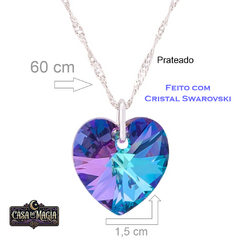 Colar Magiado para Afastar Inveja e Energia Negativa - Feito com Cristal Swarovski - loja online