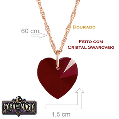 Colar Magiado para Magnetismo e Sensualidade - Feito com Cristal Swarovski - CASA DA MAGIA