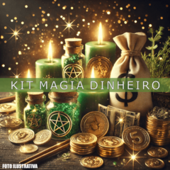 Kit pronto de Magia para Dinheiro: Abra os Caminhos para a Prosperidade