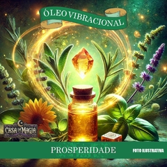 ÓLEO VIBRACIONAL PROSPERIDADE - 120ml