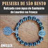 Pulseira de São Bento com Água Benta de Lourdes: Proteção e Poder Espiritual