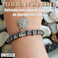 Pulseira de São Bento com Água Benta de Lourdes: Proteção e Poder Espiritual na internet