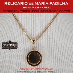 Relicário de Maria Padilha com Magia a Escolher