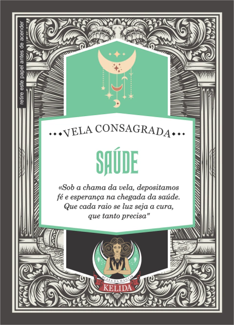 VELA VOTIVA CONSAGRADA - SAÚDE