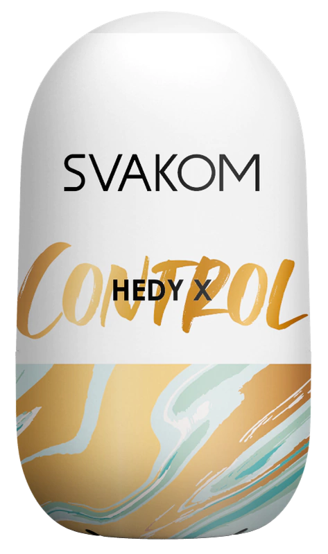 MASTURBADOR RESITENTE HEDY X CONTROL SVAKOM