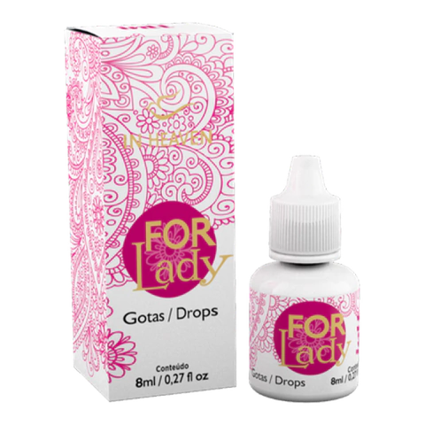 For lady excitante feminino com efeito quente e aroma de frutas vermelhas 8ml-intt
