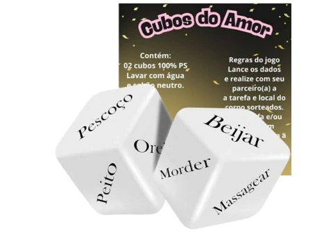 Cubos do Amor (2 dados)