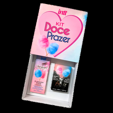 Box Doce Prazer Composto Por Vibration Algodão Doce E Fruit Algodão Doce