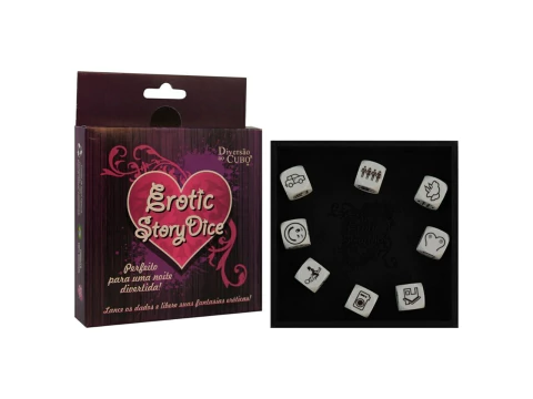 Erotic Story Dice Jogo Sensual (8 dados)