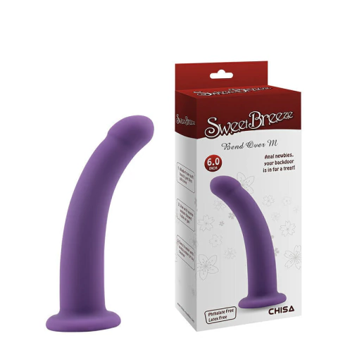 Penetrador Ponto G com Ventosa para Uso em Cintas e Superfícies Lisas – CHISA BEND OVER M – CP-020