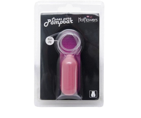 Cone pompoar rosa 20g (pesinho)