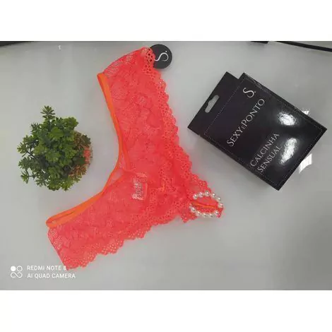 CALCINHA TAILANDESA CALESSON LARANJA (M)