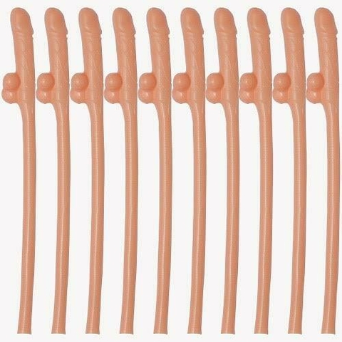 Canudo Pinto Com 10 Unidades Despedida de Solteira - comprar online