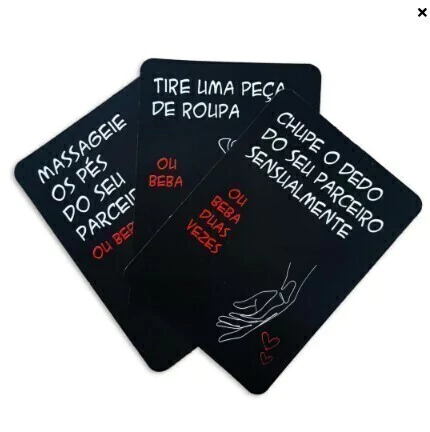 Desejos e Drinks Jogo de Cartas