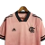 Camisa Flamengo III 20/21 Torcedor Masculina - Rosa com detalhes em preto - Camisas De Time - Consulado Do Futebol
