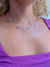 Choker blue