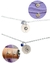 Conjunto de pulseiras Sol e Lua - Verso personalizável
